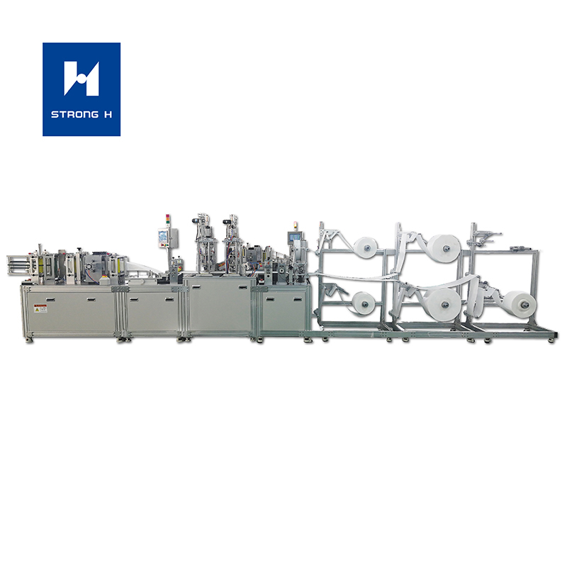 Máquina totalmente automática de alta calidad y alta precisión para máscara KN95